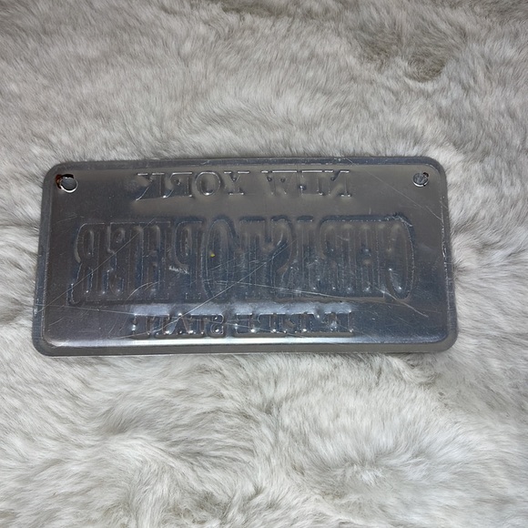 CHRISTOPHER New York City Personalized mini License Plate - Picture 2 of 4